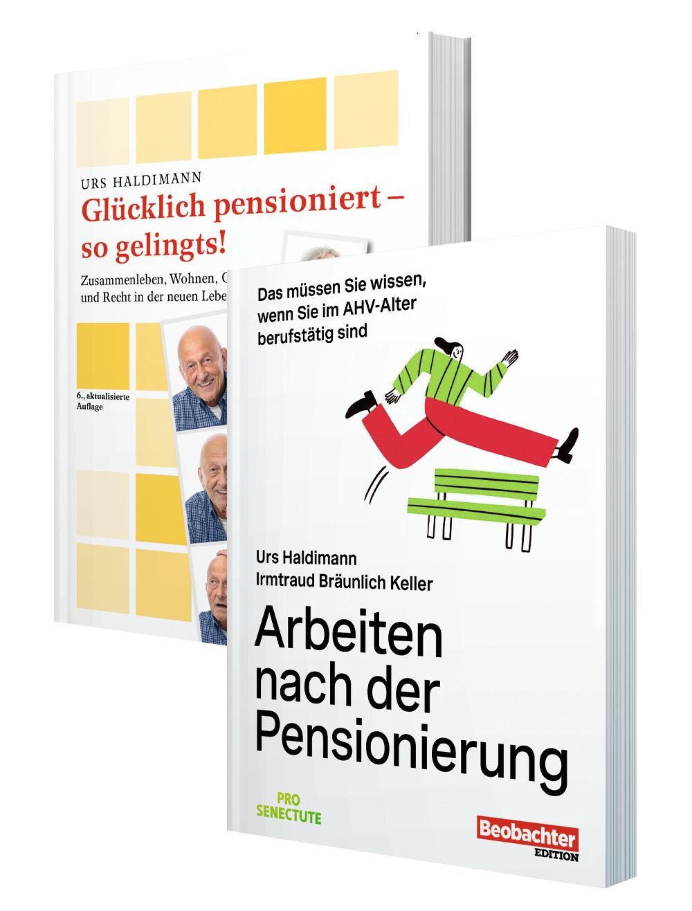 «Arbeiten nach der Pensionierung» und «Glücklich pensioniert»