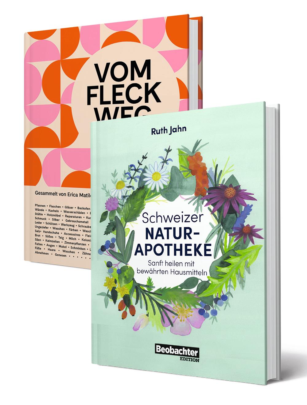 Buch / Vom Fleck weg und Schweizer Naturapotheke «Vom Fleck weg» und «Schweizer Naturapotheke»