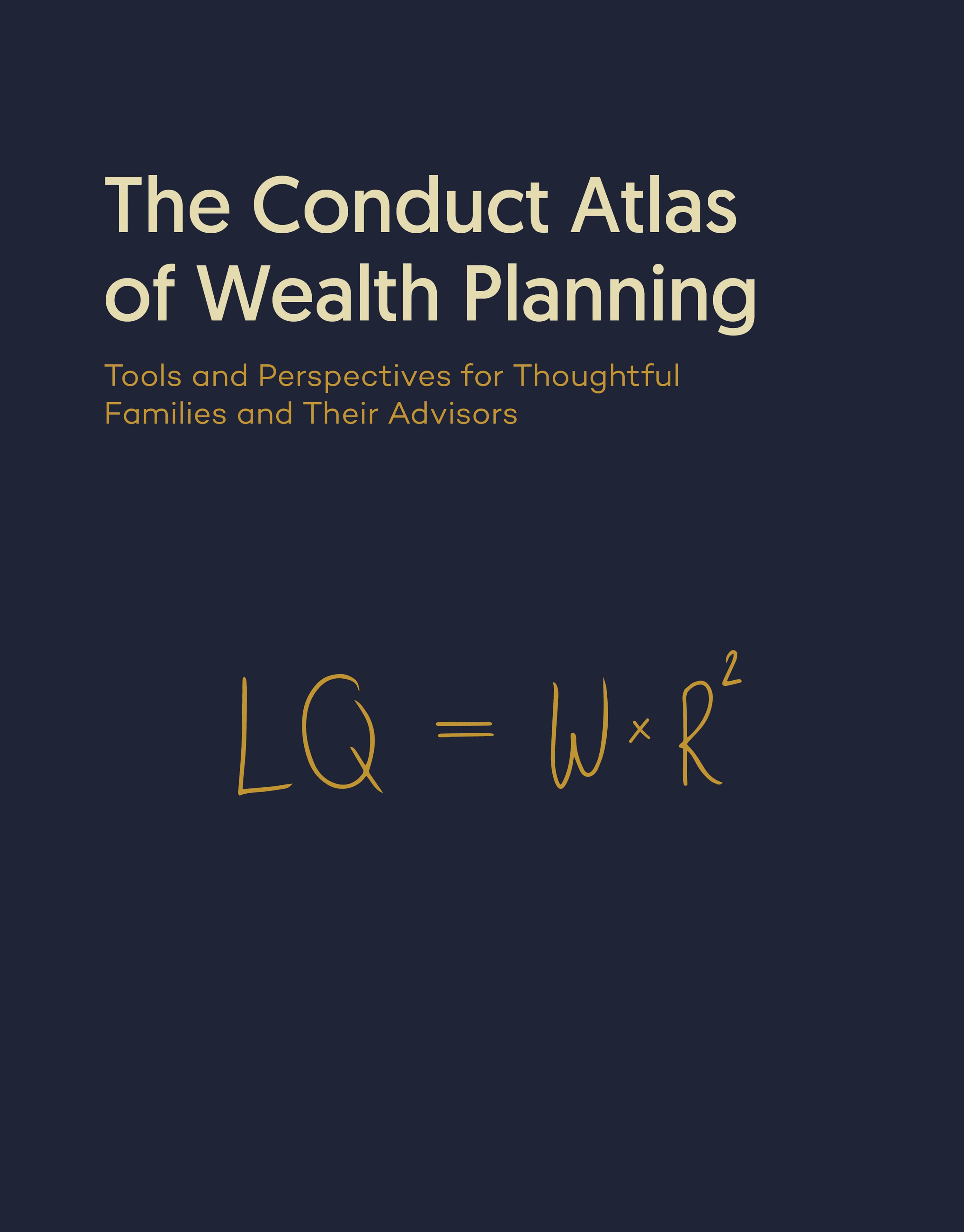 Buch / The Conduct Atlas of Wealth Planning The Conduct Atlas of Wealth Planning